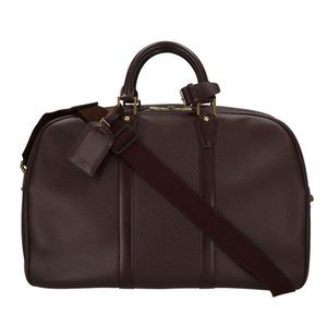 Louis Vuitton Kendall Taiga Duffle Bag Brown